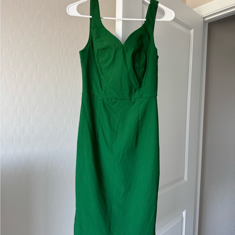 Grace Karin Green Sweetheart Neckline Sheath Dress